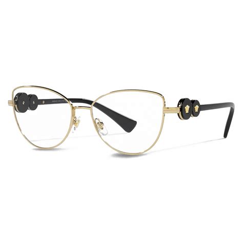 women's versace cat eye glasses|versace eyeglass frames with rhinestones.